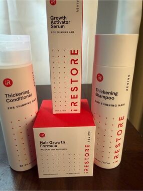 iRestore Thickening Shampoo for Thinning Hair - plus extras new authentic